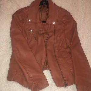 Caramel Leather Jacket
